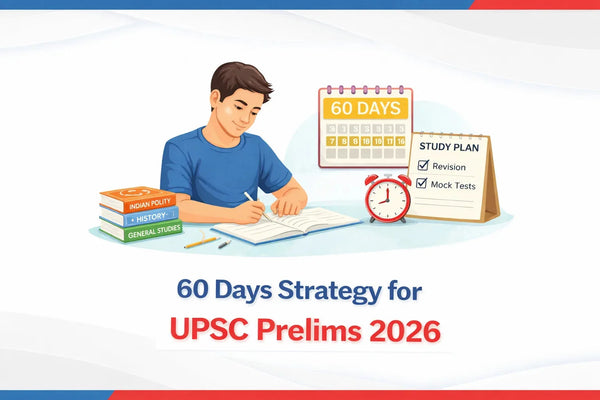 60 Days Strategy for UPSC Prelims 2026