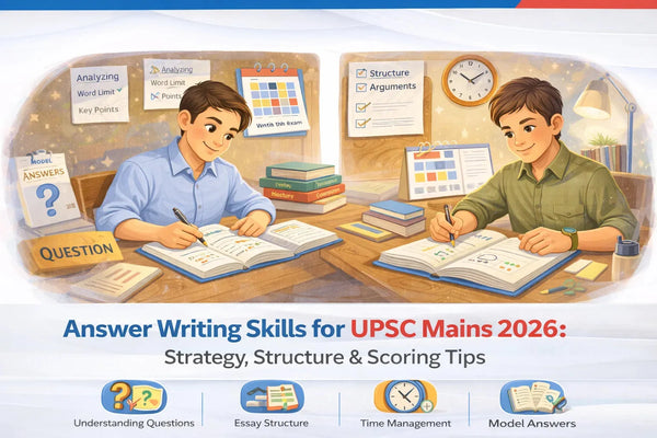 Answer Writing Skills for UPSC Mains 2026: Strategy, Structure & Scoring Tips
