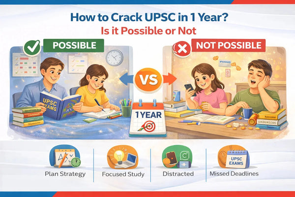 How to Crack UPSC in 1 Year? Is it Possible or Not