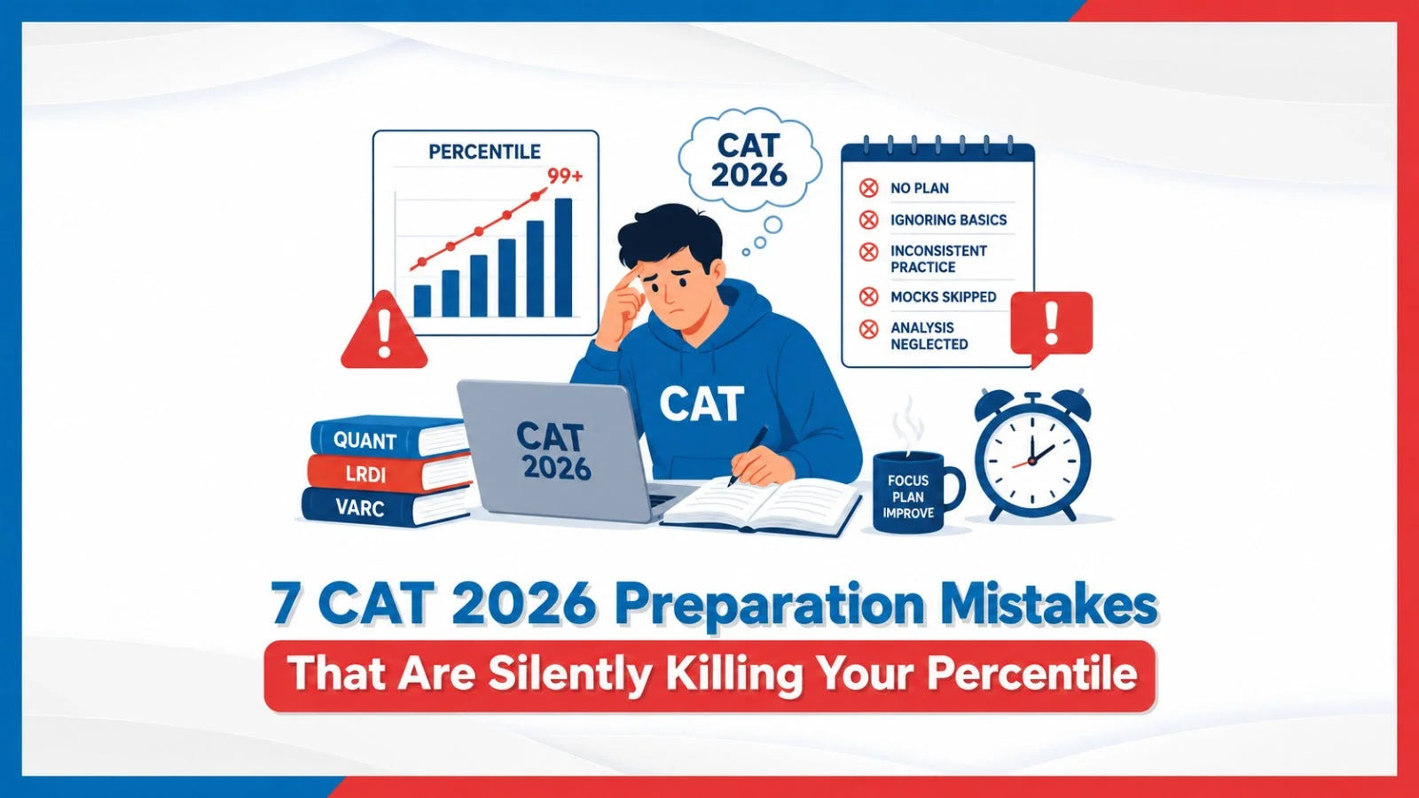 7 CAT 2026 Preparation Mistakes That Are Silently Killing Your Percentile