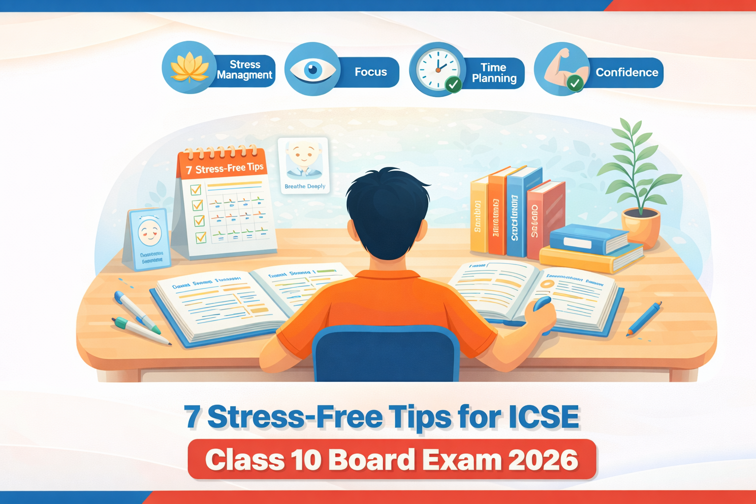 7 Stress-Free Tips for ICSE Class 10 Board Exam 2026