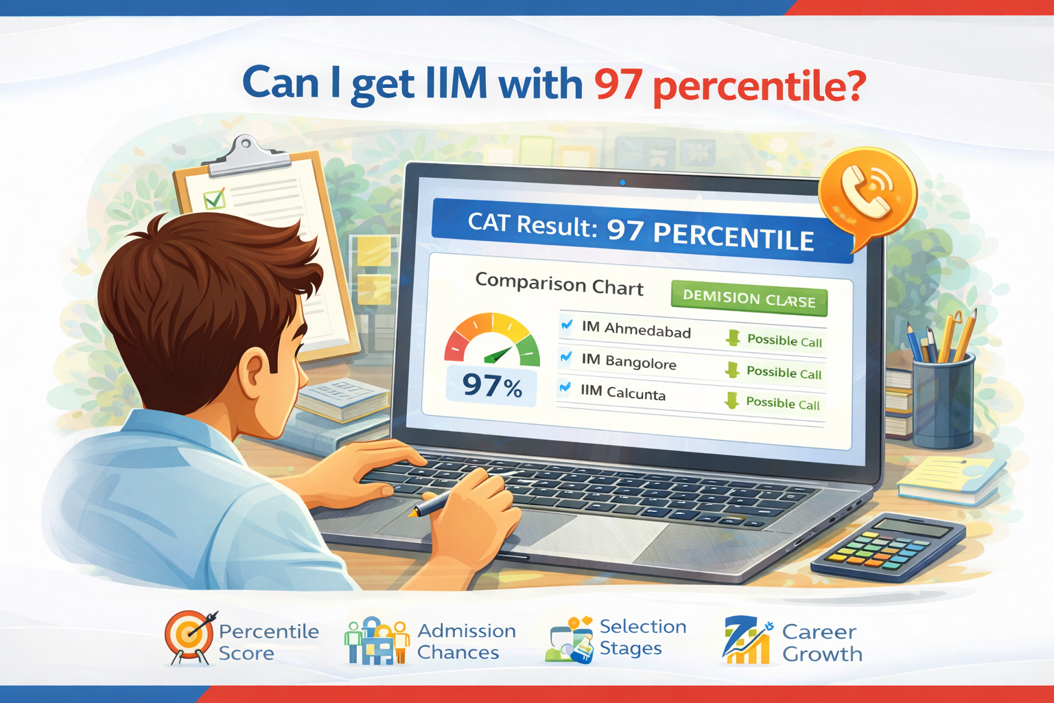 Can I Get IIM with 97 Percentile?