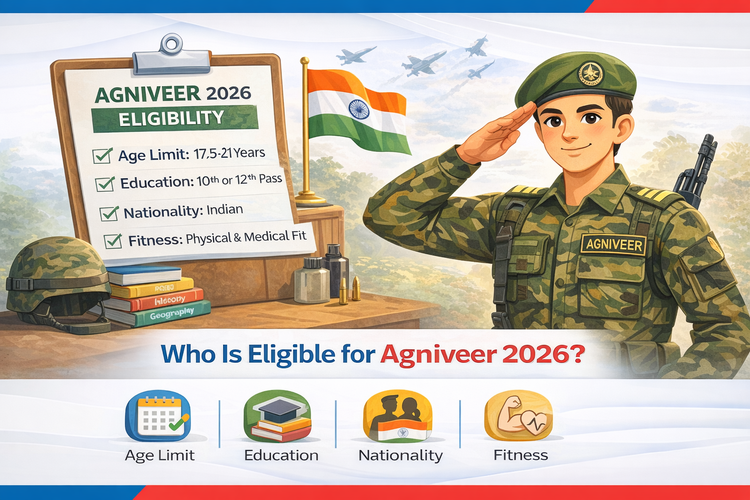 Who Is Eligible for Agniveer 2026?