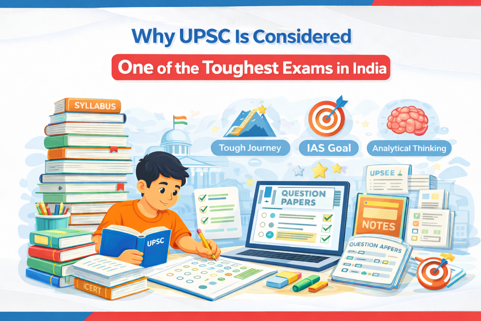 Why UPSC Is Considered One of the Toughest Exams in India 