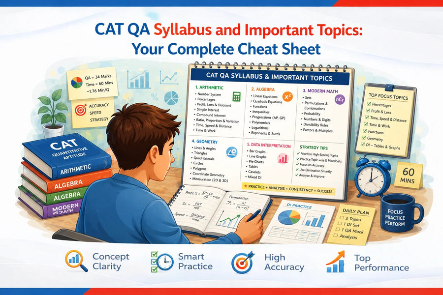 6 Months Left for CAT 2026: Can You Still Score 99 Percentile?