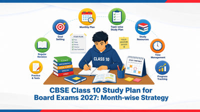 CBSE Class 10 Study Plan for Board Exams 2027: Month-wise Strategy