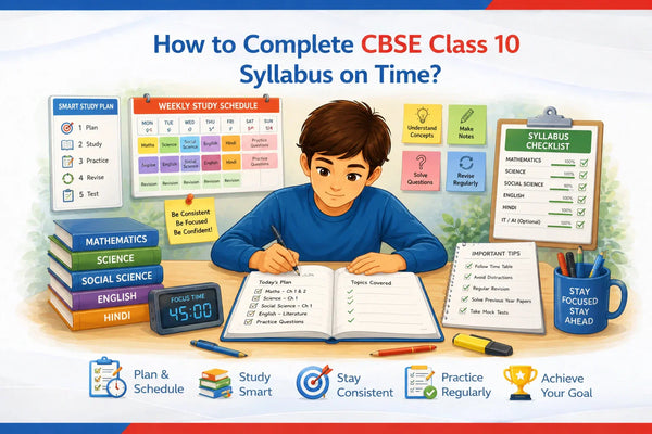 How to Complete CBSE Class 10 Syllabus on Time?