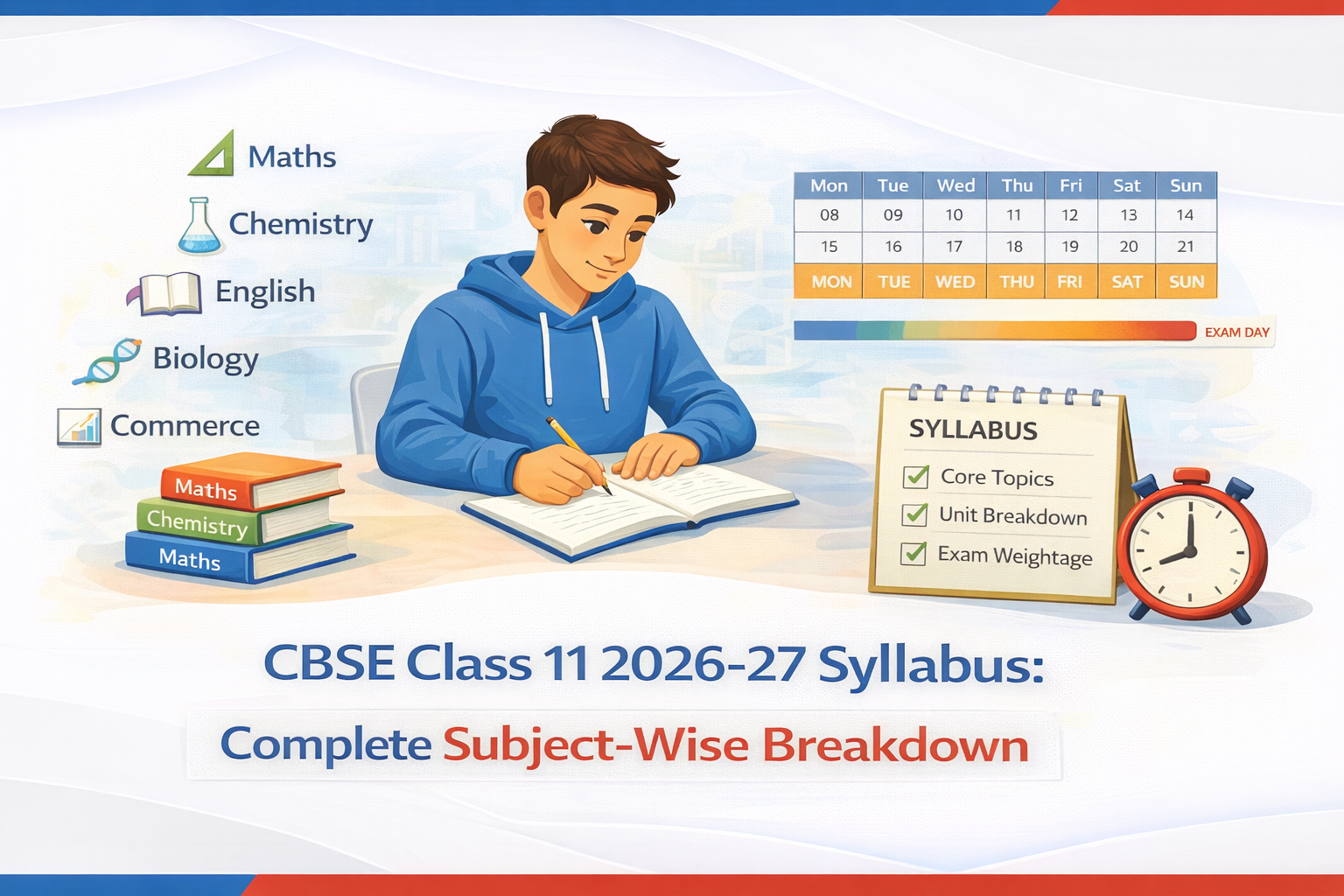CBSE Class 11 2026-27 Syllabus: Complete Subject-Wise Breakdown 