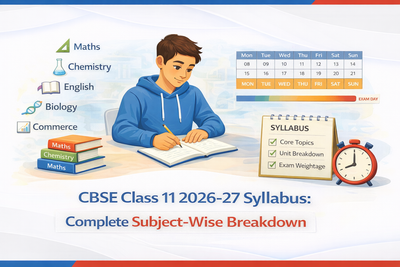 CBSE Class 11 2026-27 Syllabus: Complete Subject-Wise Breakdown 