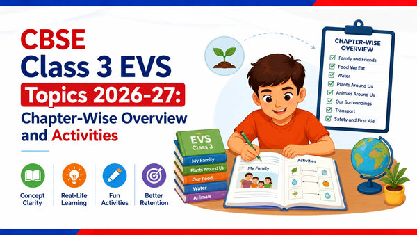 CBSE Class 3 EVS Topics 2026-27: Chapter-Wise Overview and Activities