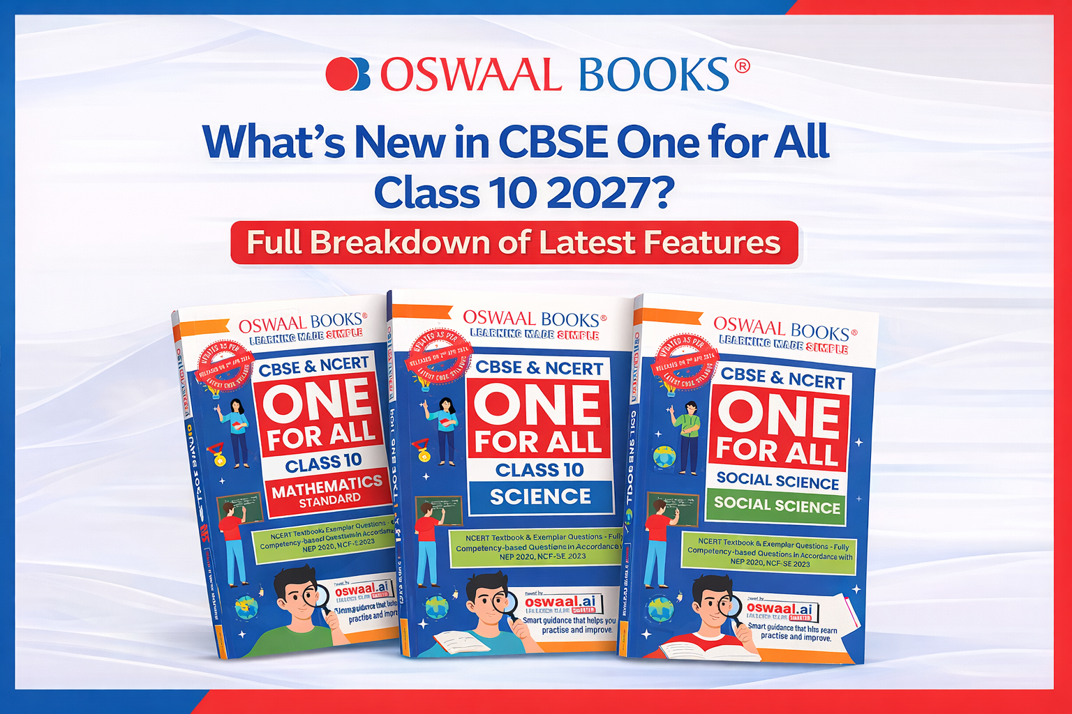 What’s New in CBSE One for All Class 10 2027? Full Breakdown of Latest Features