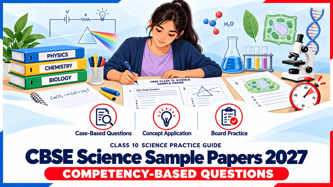 CBSE Class 10 Science Sample Papers 2027: Competency-Based Questions to Practise Before Boards
