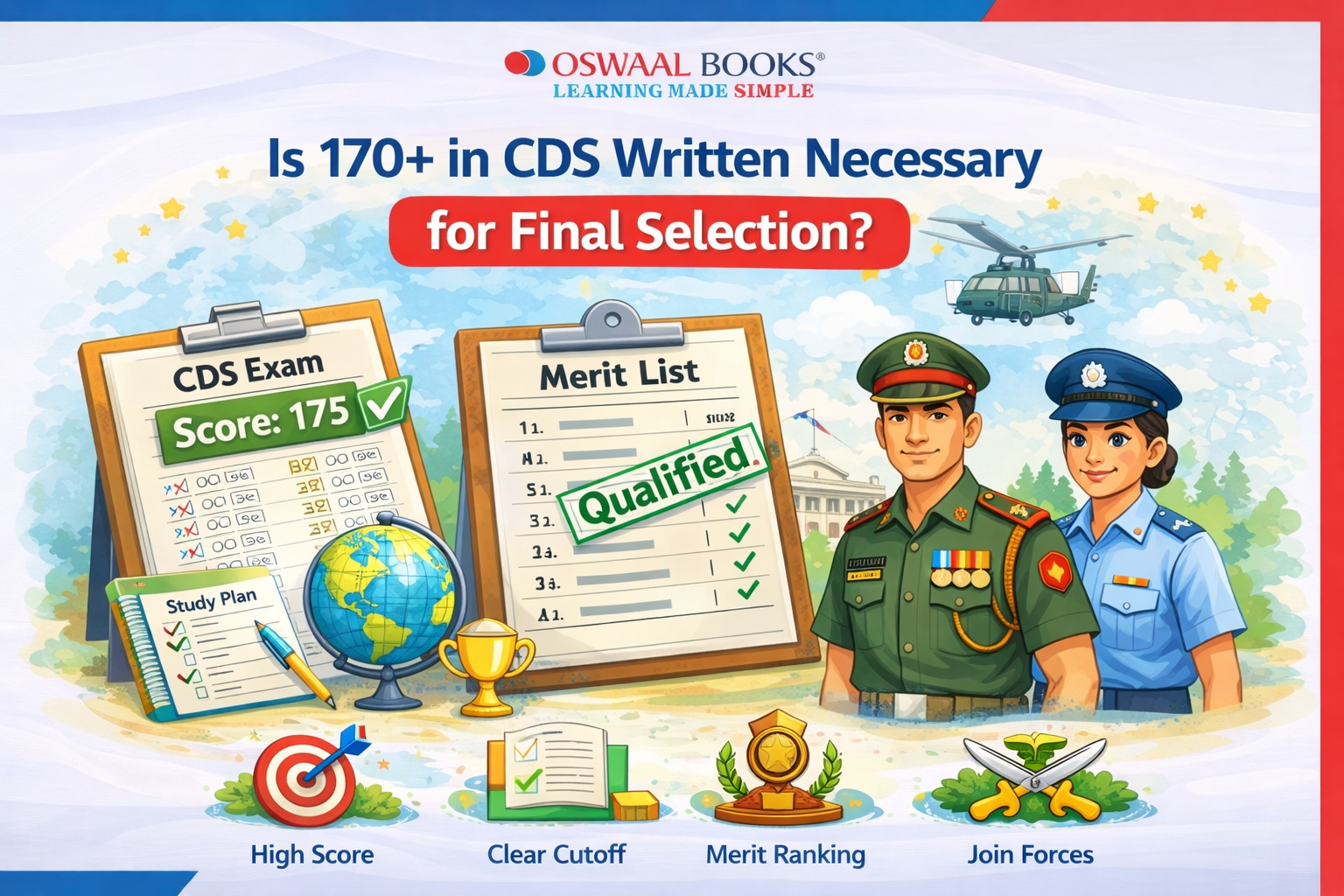 Is 170+ in CDS Written Necessary for Final Selection?