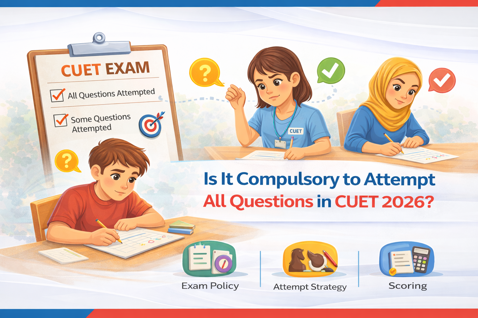 Is It Compulsory to Attempt All Questions in CUET 2026?
