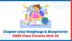 Chapter-wise Weightage & Blueprint for CBSE Class 9 Exams 2025-26