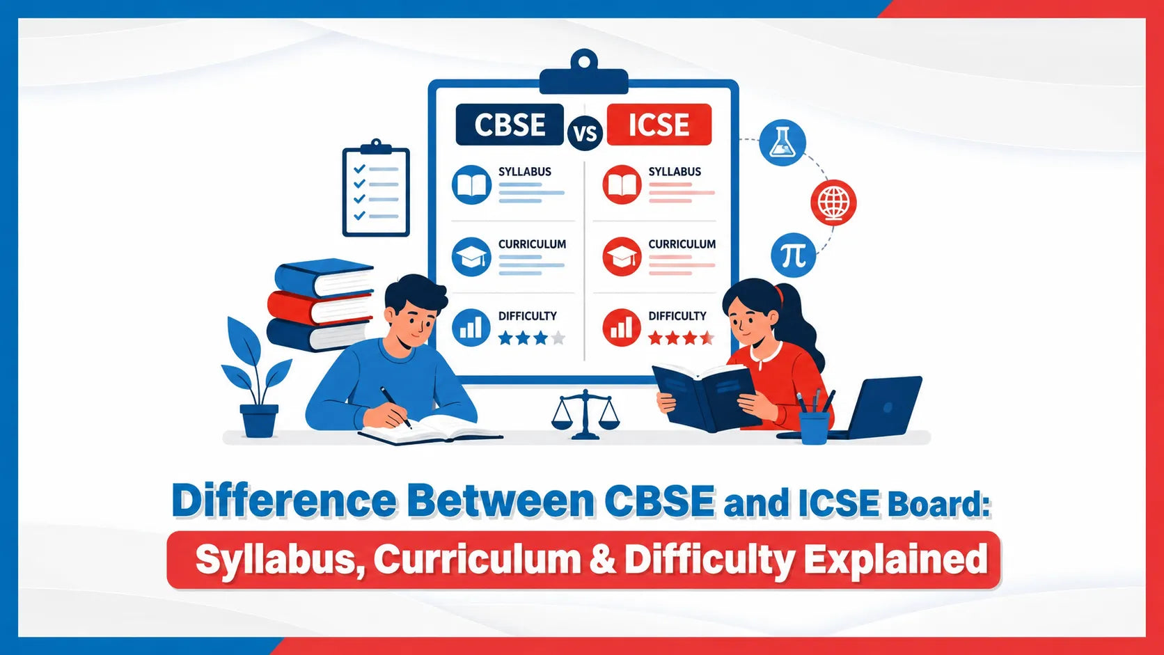 Difference Between CBSE and ICSE Board: Syllabus, Curriculum & Difficulty Explained