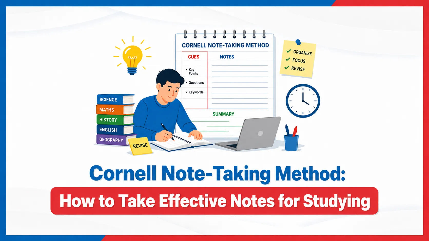Cornell Note-Taking Method: How to Take Effective Notes for Studying