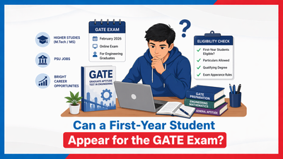 Can a First-Year Student Appear for the GATE Exam?