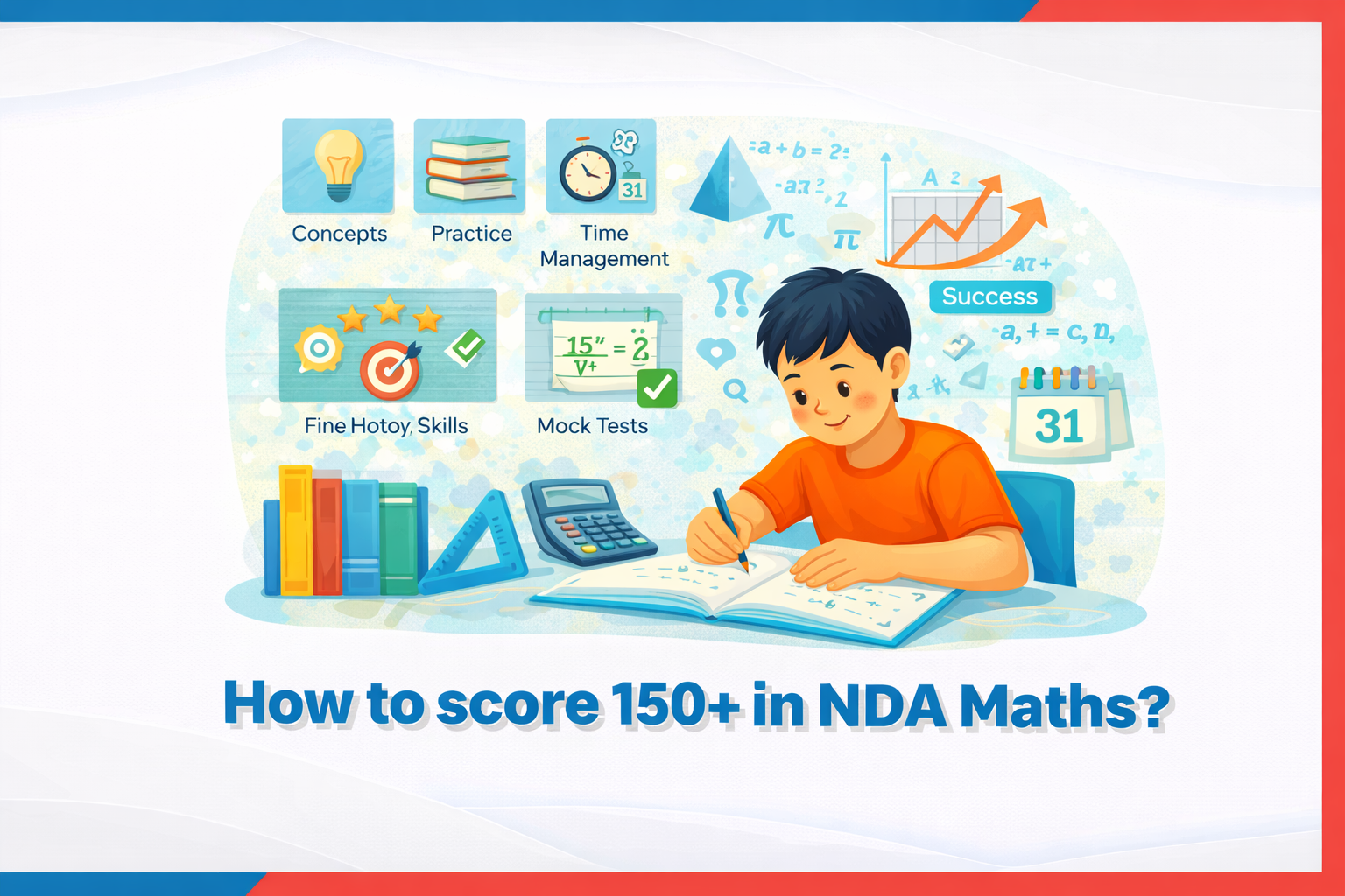 How to score 150+ in NDA Maths?