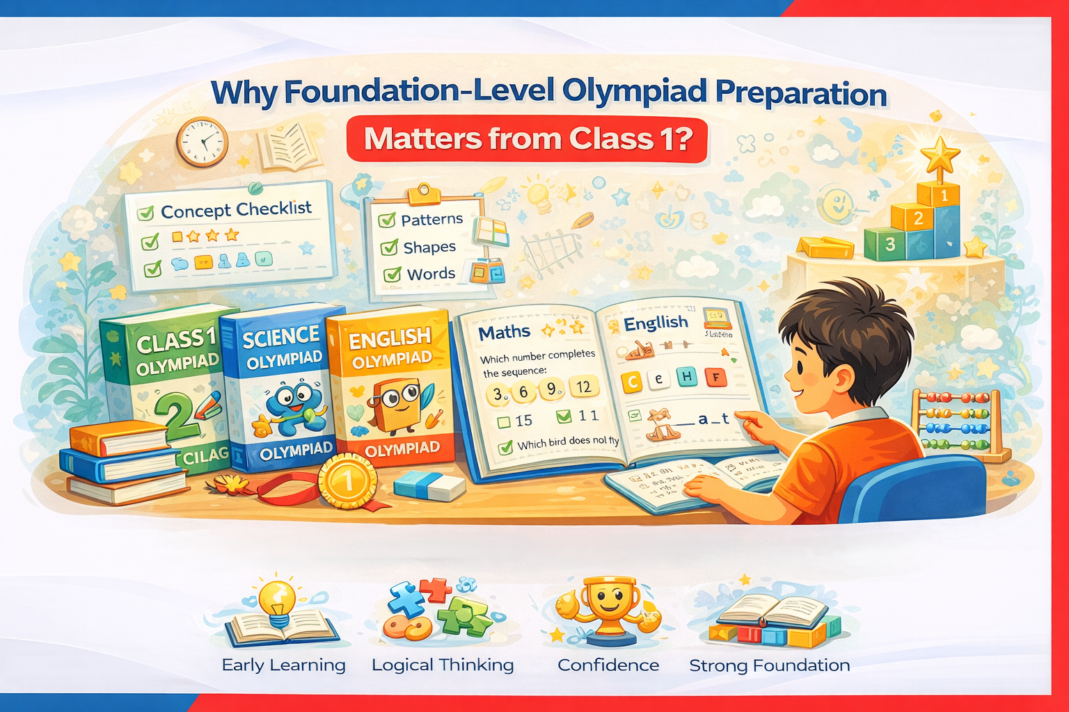 Why Foundation-Level Olympiad Preparation Matters from Class 1?