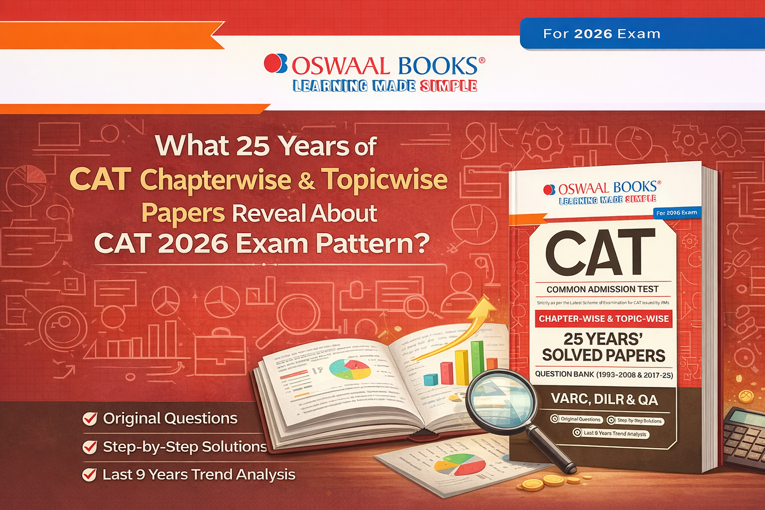 What 25 Years of CAT Chapterwise & Topicwise Papers Reveal About CAT 2026 Exam Pattern