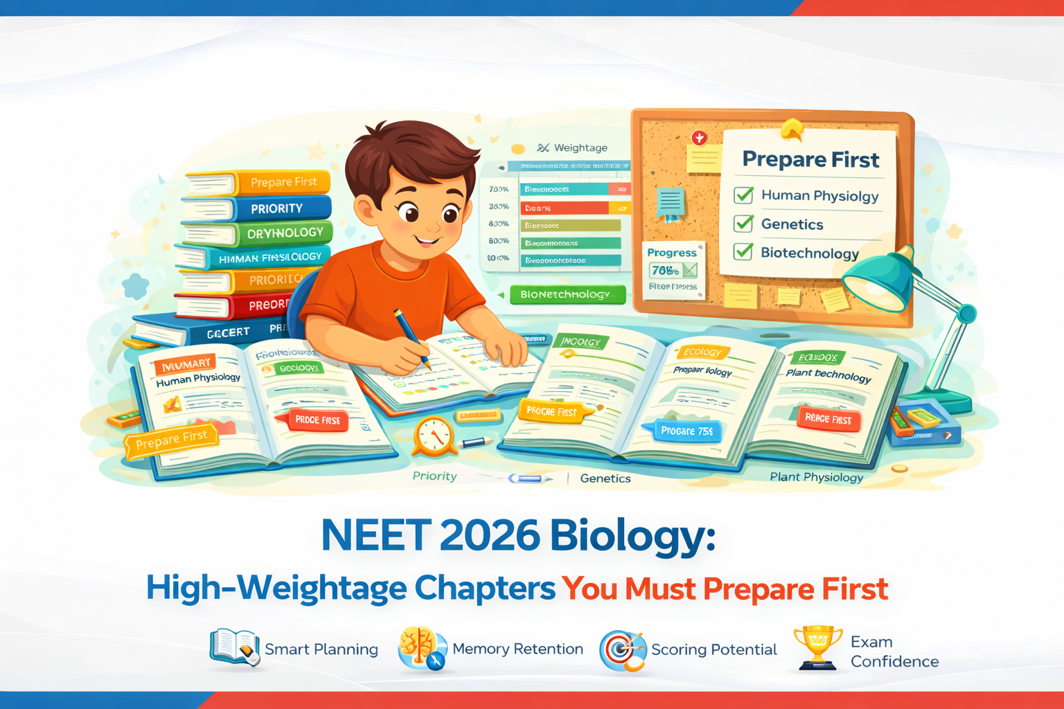 NEET 2026 Biology: High-Weightage Chapters You Must Prepare First