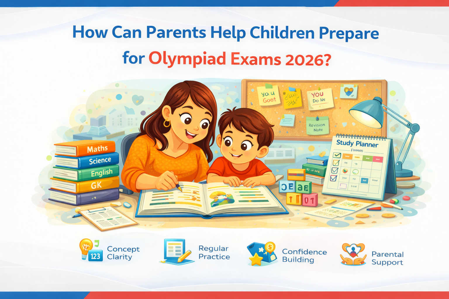 How Parents Can Help Children Prepare for Olympiad Exams 2026?
