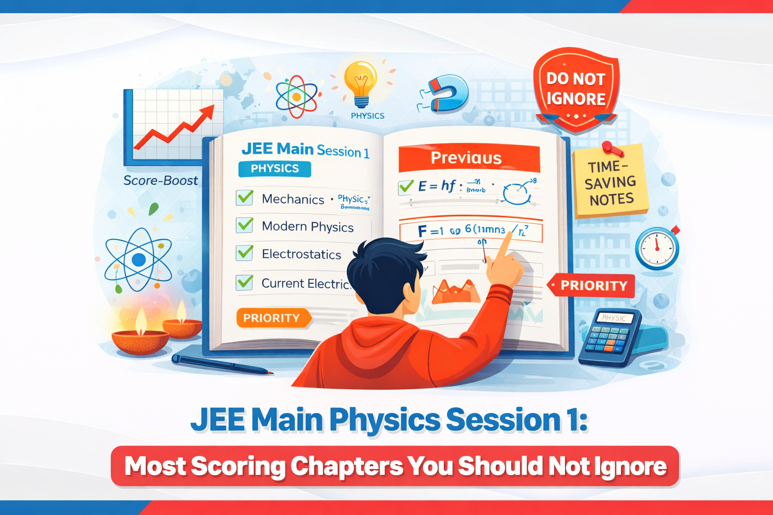 JEE Main Physics Session 1: Most Scoring Chapters You Should Not Ignore