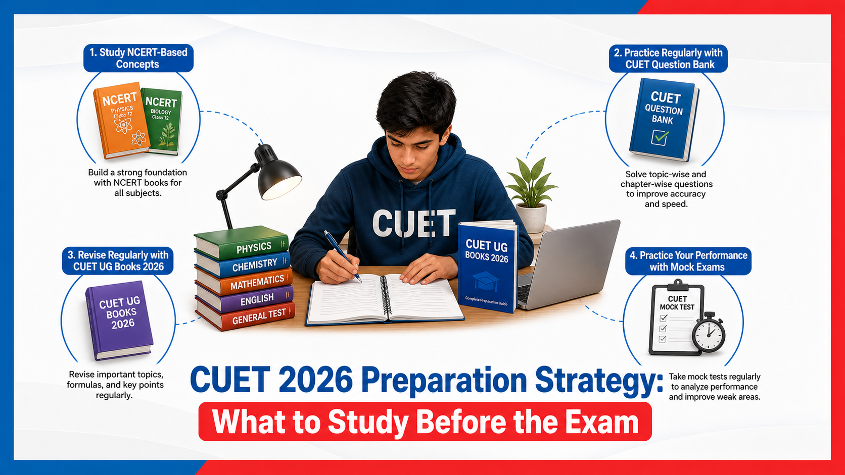 CUET 2026 Preparation Strategy: What to Study Before the Exam