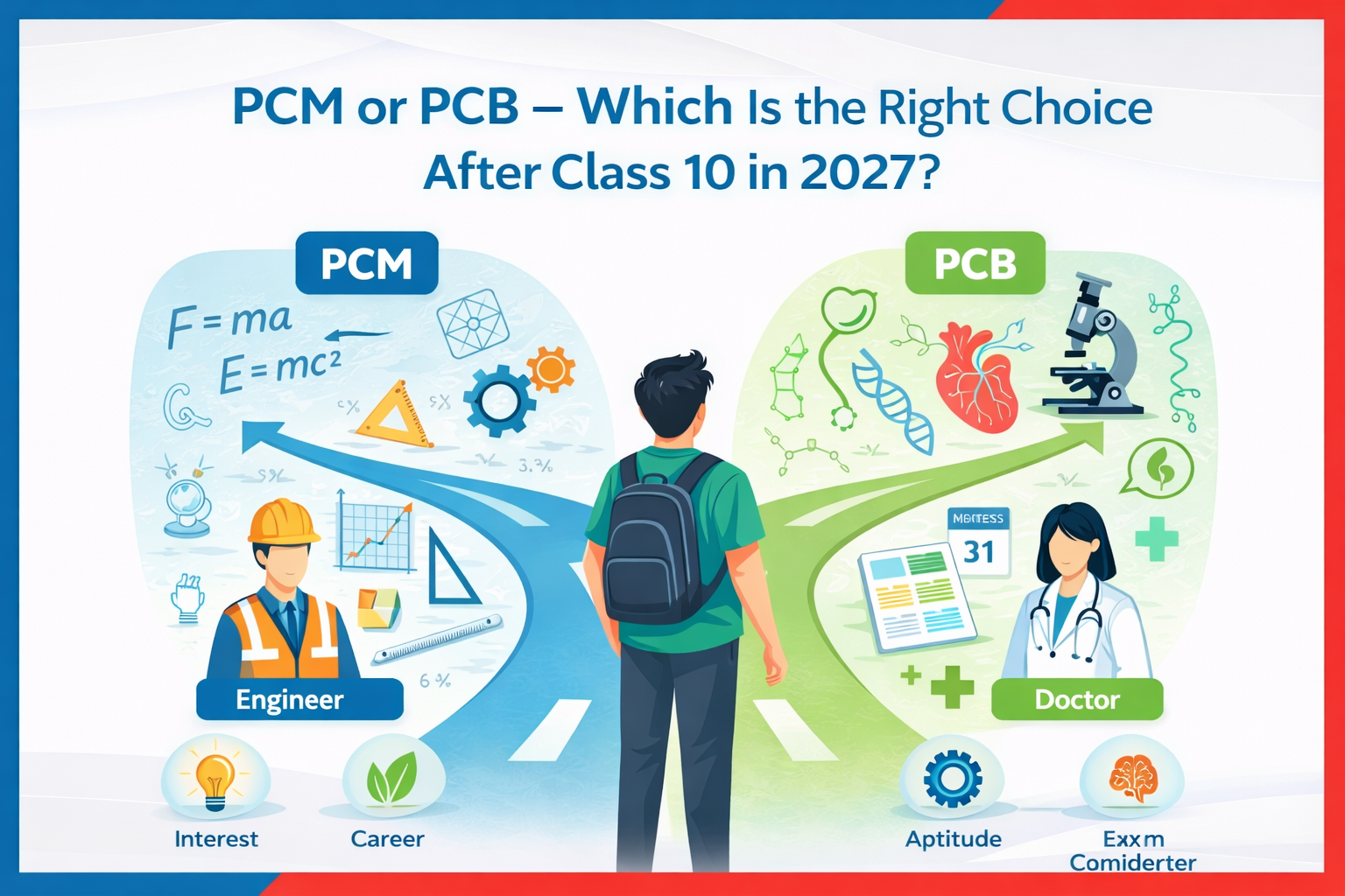 PCM or PCB – Which Is the Right Choice After Class 10 in 2027 – Oswaal ...