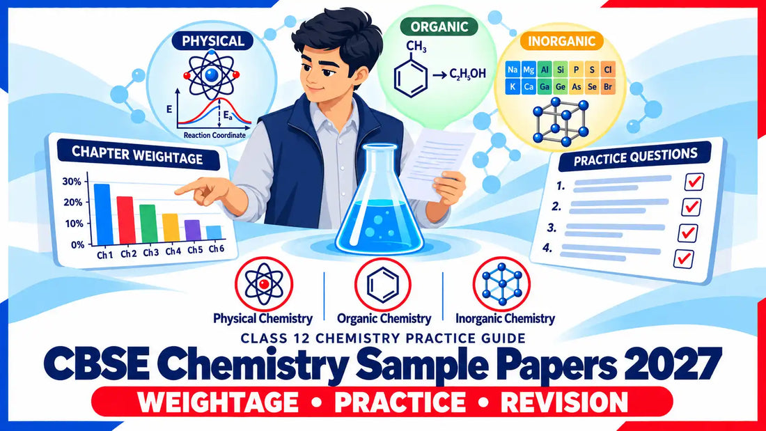 CBSE Class 12 Chemistry Sample Papers 2027: Weightage & Practice