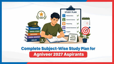 Complete Subject-Wise Study Plan for Agniveer 2027 Aspirants