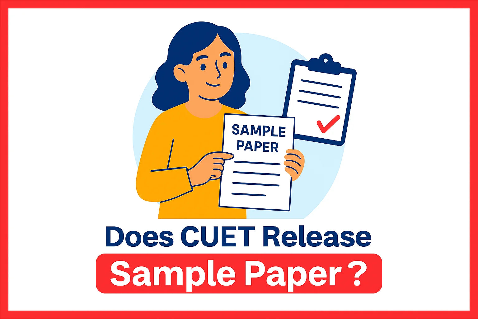 Does CUET Release Sample Paper?