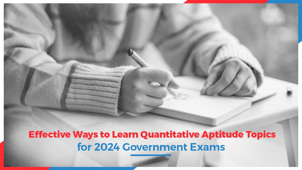 WHAT IS THE BEST ORDER TO LEARN QUANTITATIVE APTITUDE TOPICS?