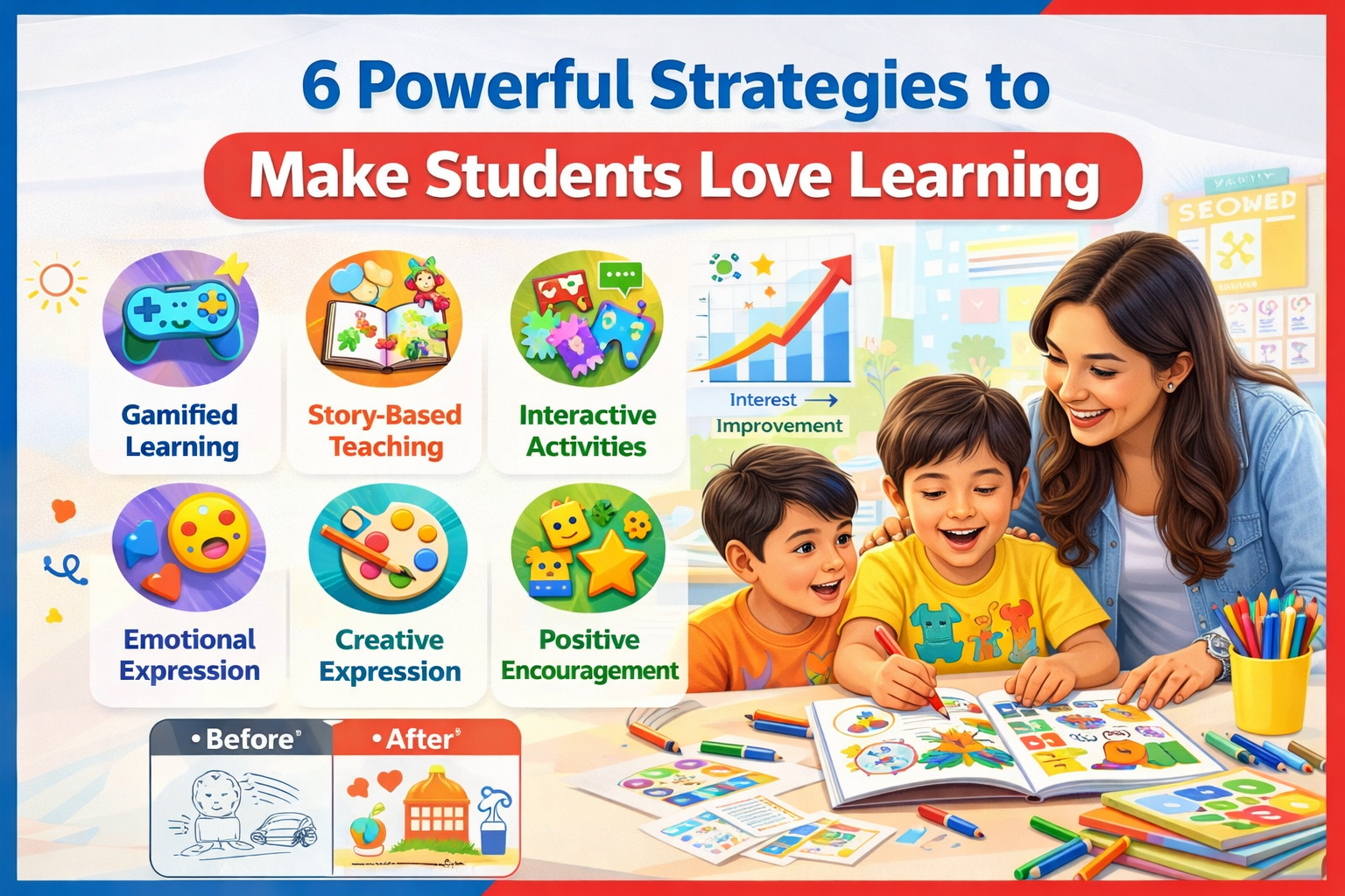 6 Powerful Strategies to Make Students Love Learning