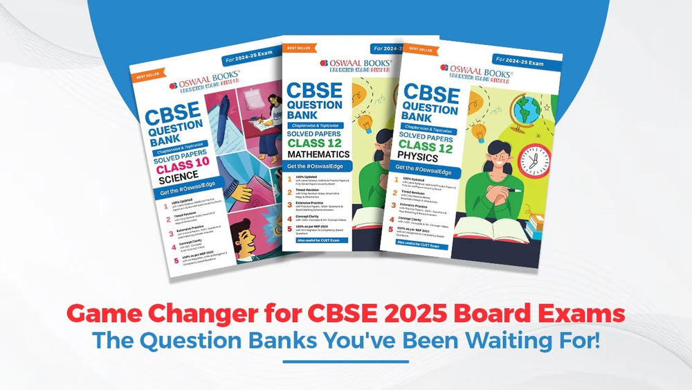 Game Changer for CBSE 2025 Board Exams: The Question Banks You've Been Waiting For!