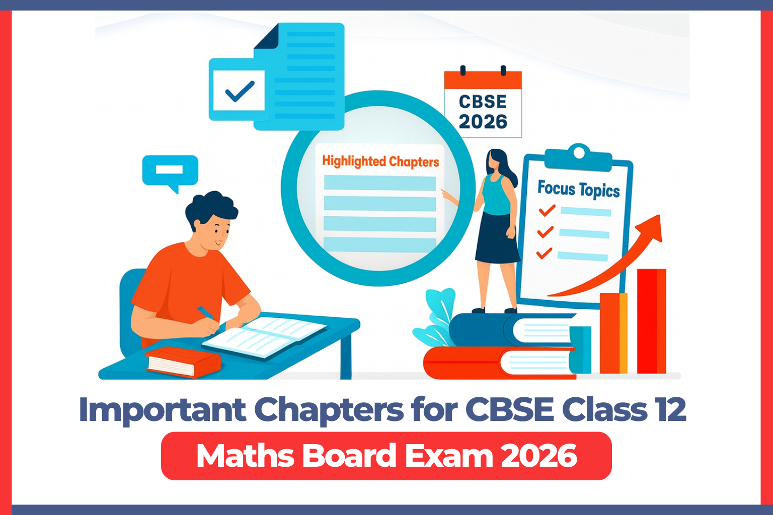 Important Chapters for CBSE Class 12 Maths Board Exam 2026