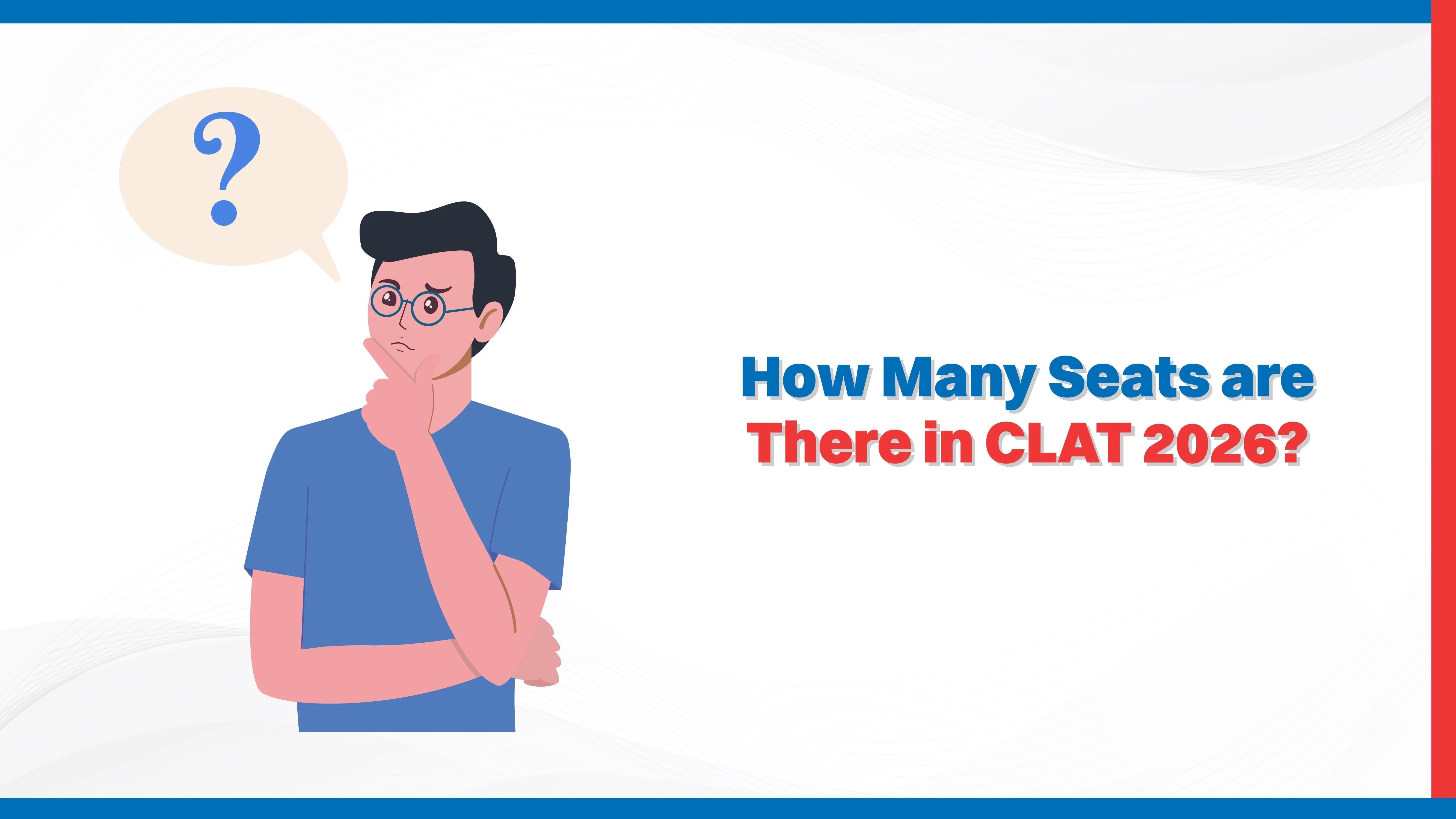 How Many Seats Are There in CLAT 2026?
