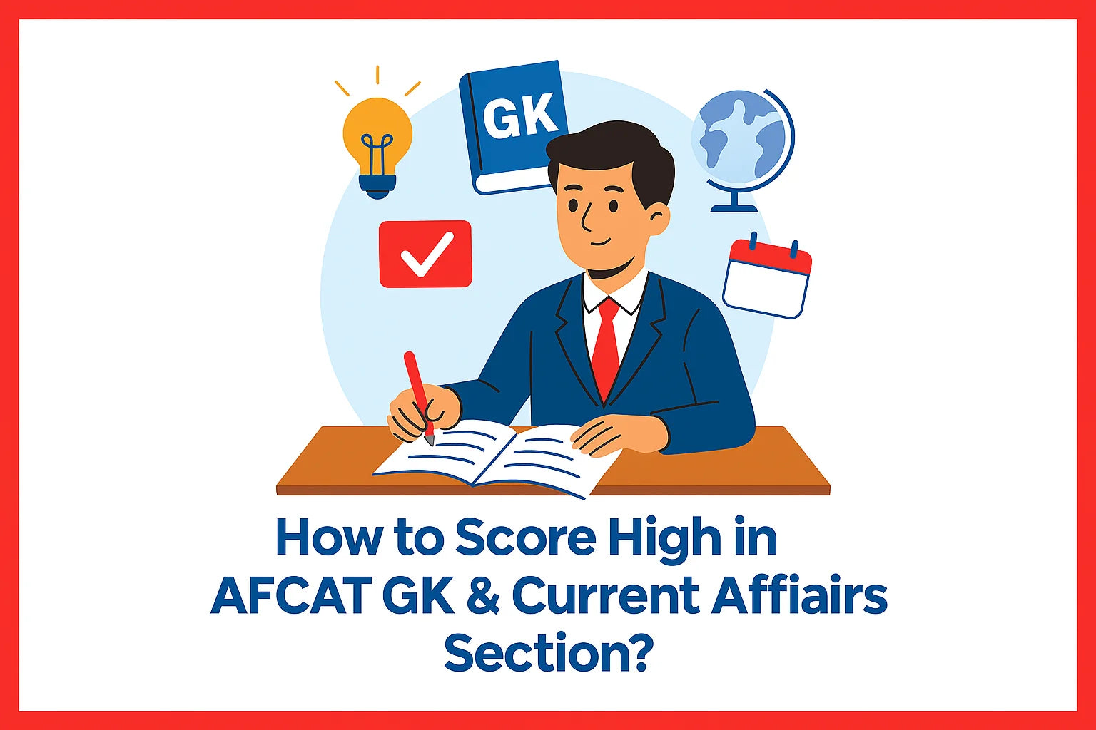 How do you score high in the AFCAT GK & Current Affairs Section?