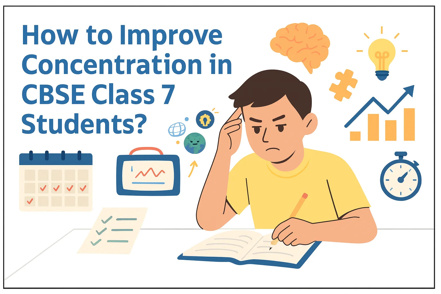 How to Improve Concentration in CBSE Class 7 Students?