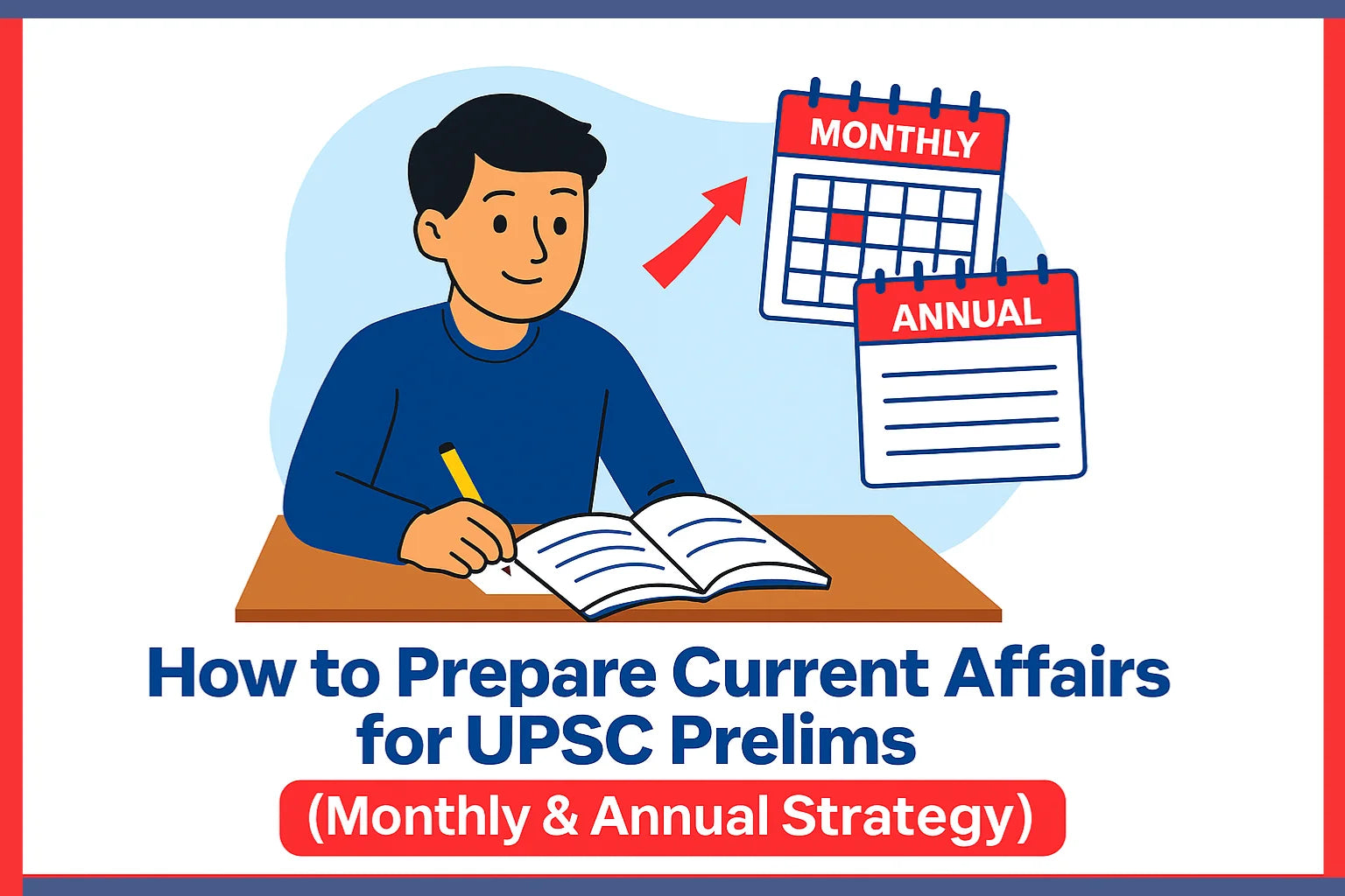 How to Prepare Current Affairs for UPSC Prelims (Monthly & Annual Strategy)