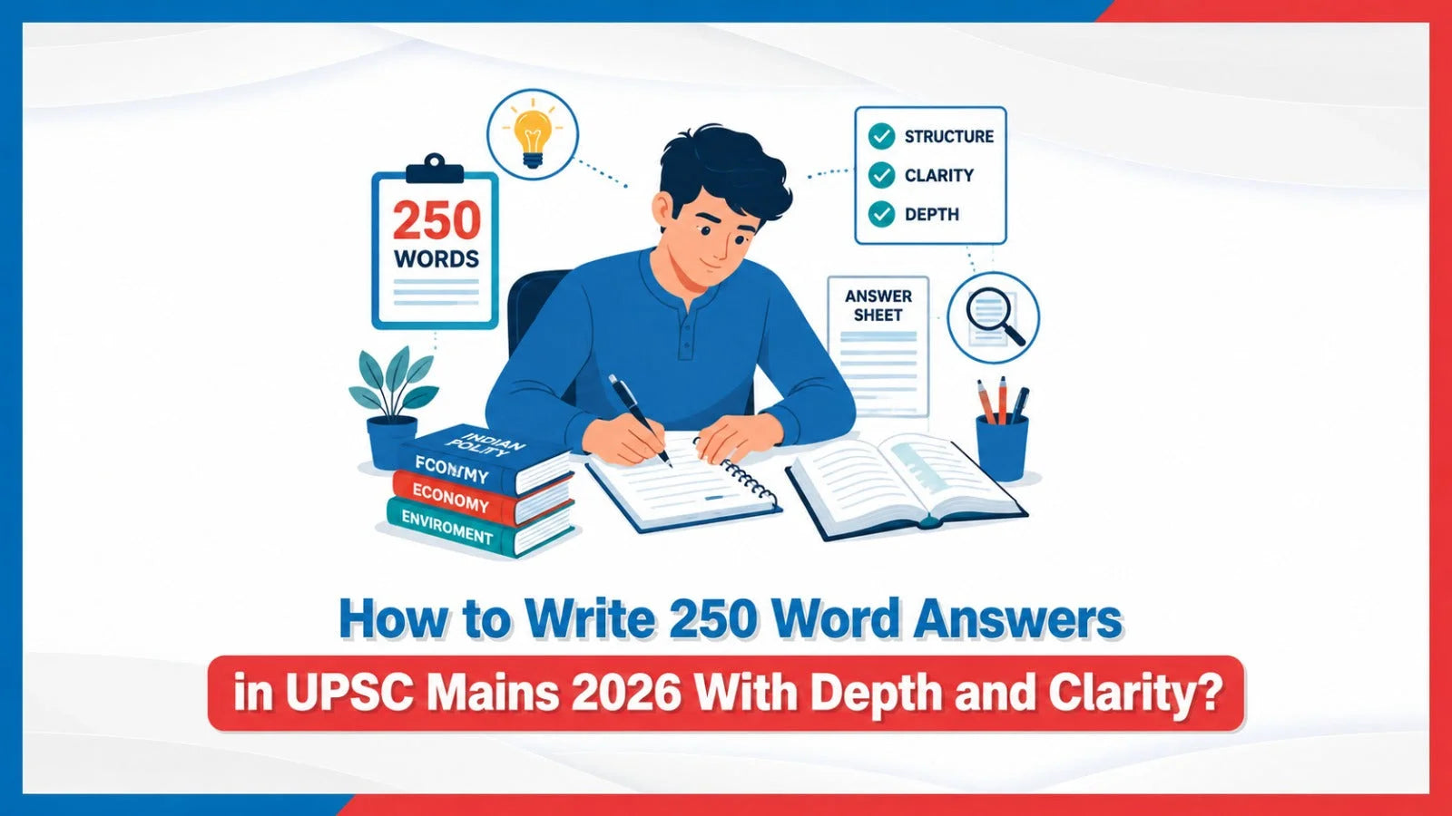How to Write 250 Word Answers in UPSC Mains 2026 With Depth and Clarity?