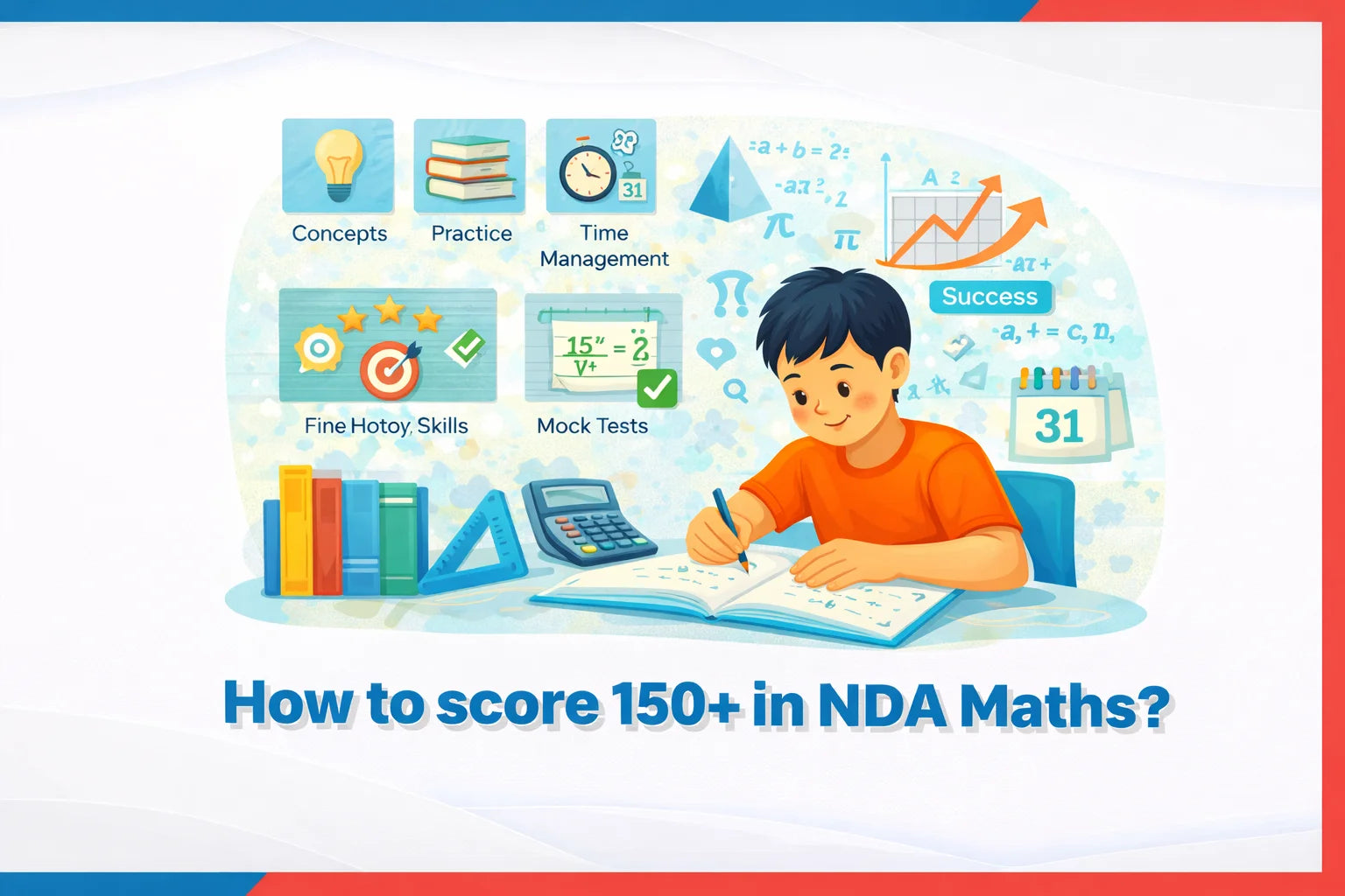 How to score 150+ in NDA Maths?
