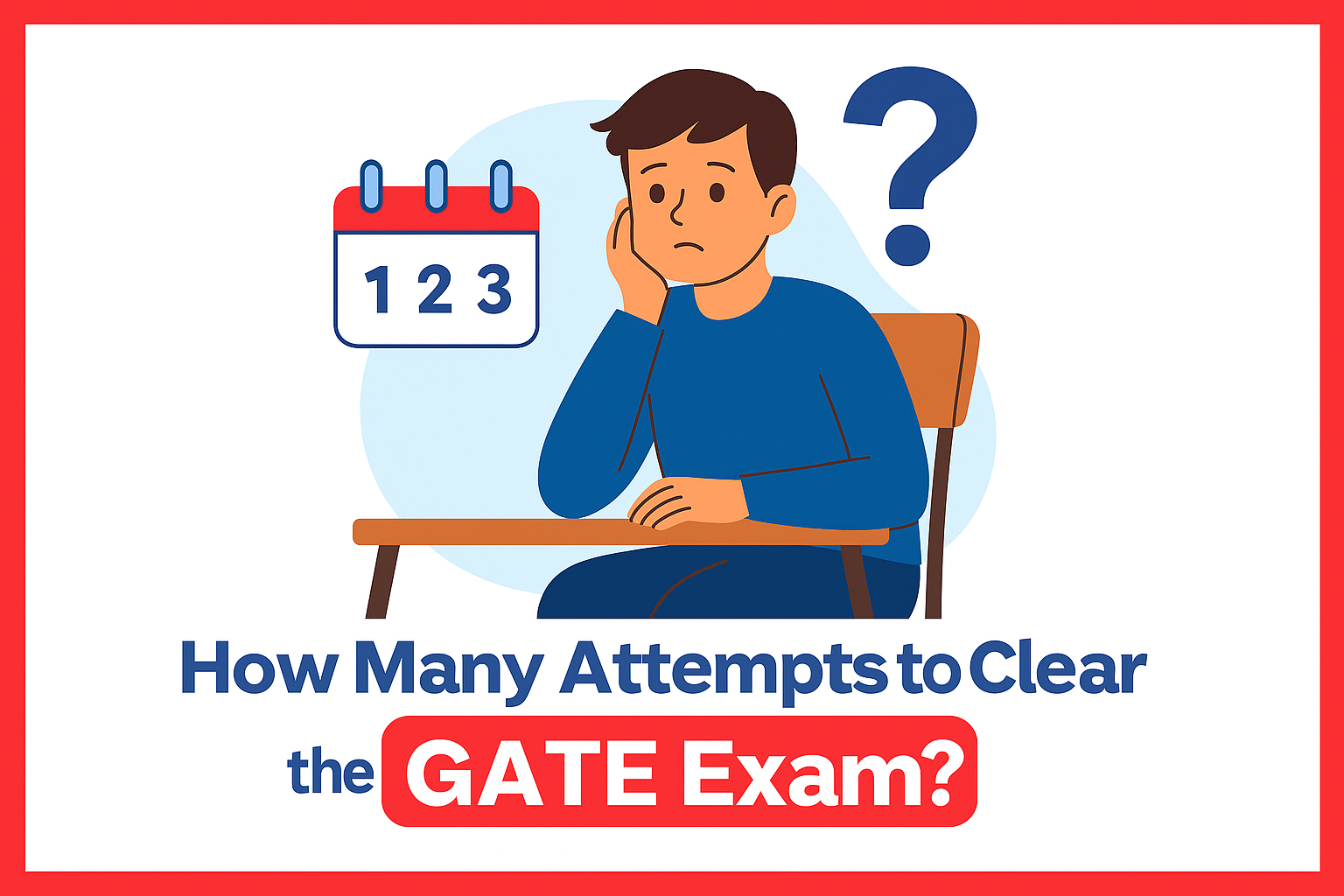 How Many Attempts to Clear the GATE exam?