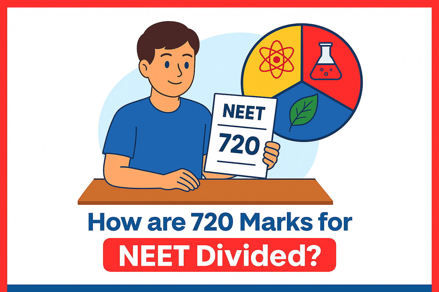 How are 720 Marks for NEET Divided?