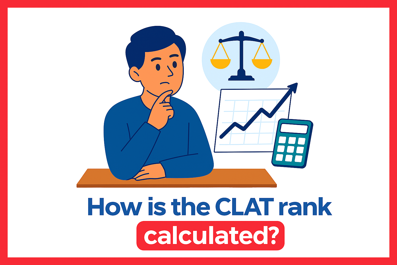 How is the CLAT Rank Calculated?