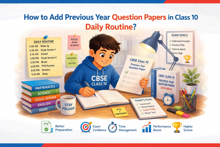 How to Add Previous Year Question Papers in Class 10 Daily Routine?