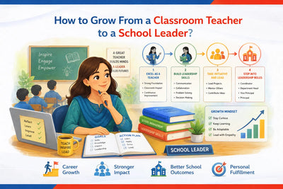 How to Grow From a Classroom Teacher to a School Leader?