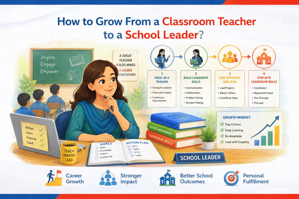 How to Grow From a Classroom Teacher to a School Leader?