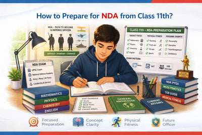 How to Prepare for NDA from Class 11th?